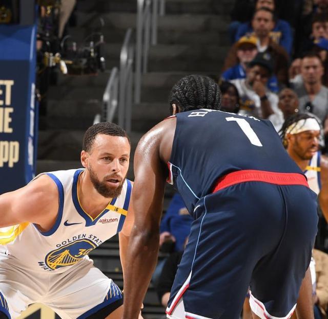 快艇横扫勇士！哈登狂砍39+10将勇士推进附加赛