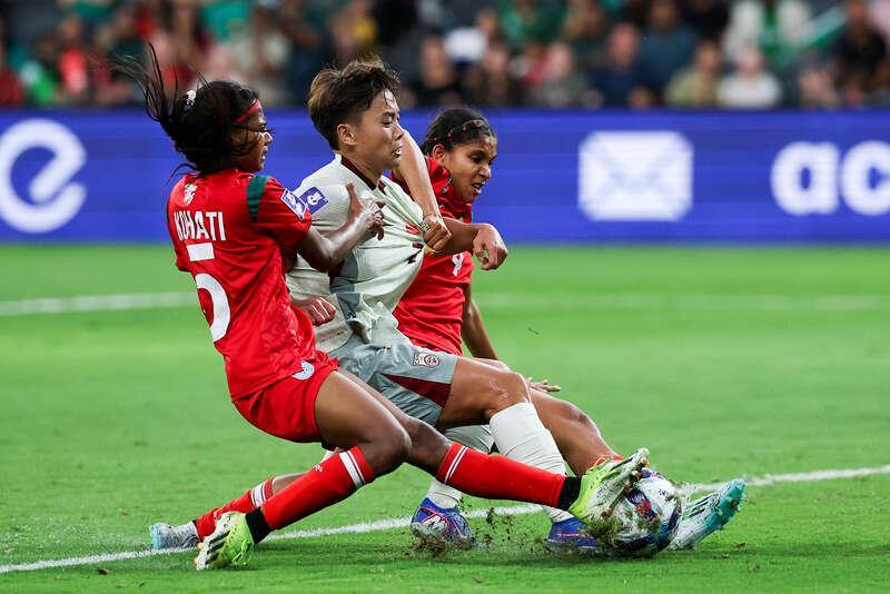 体育入口-王霜“世界波”破门 中国女足收获亚洲杯“开门红”